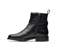 Clarks Femme Renewal Style Botte Tendance, Black Leather, 37 EU