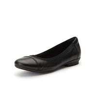 Clarks Femme Sara Bay Ballerines, Noir, 37 EU