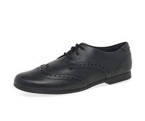 Clarks Femme Scala Lace Y Derbys, Black Leather, 36 EU
