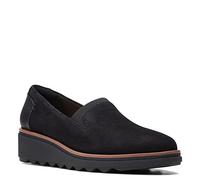 Clarks Femme Sharon Dolly Mocassin, Noir, 38 EU