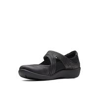 Clarks Femme Sillian Bella Chaussure Baby, Noir, 39.5 EU Large