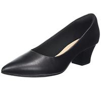 Clarks Femme Teresa Step Escarpins, Cuir Noir, 39.5 EU