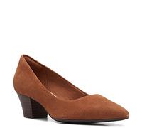 Clarks Femme Teresa Step Escarpins, Dunkelbraunes Wildleder, 39 EU
