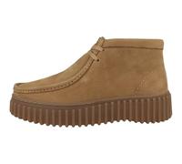 Clarks Femme Torhill Moss Shoes, Light Tan Nubuck, 41 EU