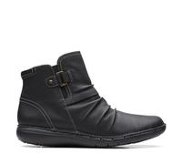 Clarks Femme Un Loop Top Bottines Chelsea, Cuir Noir, 36 EU