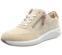 Clarks Femme Un Rio Zip Basket, Nub Sable Clair, 39 EU