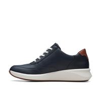 Clarks Femme Un Rio Zip Basket, Navy Combi, 39.5 EU