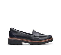 Clarks Westlynn BellaMocassins pour Femme, Cuir Bleu Marine, 36 EU