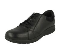 Clarks Femmes non Structurées Chaussures à Lacets - Un Décoré Dentelle