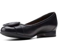 Clarks - Femmes Un Blush Cove Chaussures, 36.5 EU, Black Leather