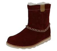 Clarks Fille Décontracté Doublé Bottes - Couronne Piper