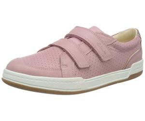 Clarks Fille Fawn Solo Basket, Cuir Rose Clair, 33.5 EU