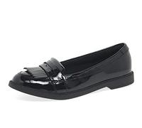 Clarks Scala Bright Y Mocassins (Loafers), Black Pat, 36 EU
