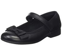 Clarks Fille Scala Tap K, Noir Black Leather Black Leather, 32.5 EU
