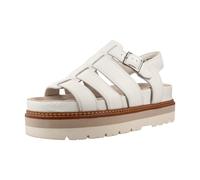 Clarks - Flat Sandales - Femme - Chaussures - Blanc - Taille: 40 EU