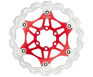 Clarks Floating Bike Gear Unisex Adulto, Rosso-Rosso, 18 cm