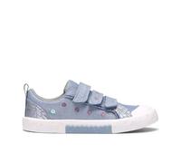 Clarks Foxing Trim K. Childrens Denim Canvas, 11.5