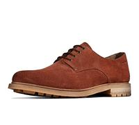 Clarks Foxwell Hall, Derbys Homme, Marron (British Tan British Tan), 42 EU