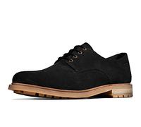 Clarks Foxwell Hall, Derbys Homme, Noir (Black SDE Black SDE), 41 EU