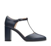 Clarks Freva85 Bar Womens Navy, 7