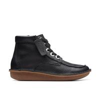Clarks Funny Cedar Womens Black Leather, 6