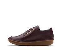 Clarks Funny Dream Womens Wine Leather, 3.5