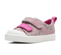 Clarks Garçon Fille City Bright T. Basket, Pink, 21 EU