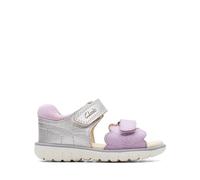 Clarks Garçon Fille Roam Wing T. Sandale, Lilac Combi, 22.5 EU