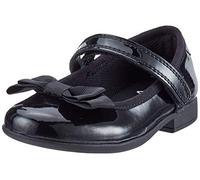CLARKS Garçon Fille Scala Tap K Ballerines, Black Pat, 29.5 EU