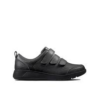 Clarks Garçon Scape Sky Y, Noir, 36 EU Large