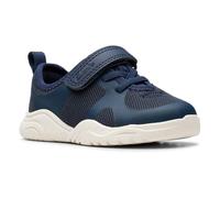 Clarks Garçon Unisex Kinder Feather ATH T Botte Oxford, Bleu Marine, 22 EU