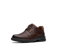 Clarks Gessler Casquette Oxford pour Homme, Marron (Tumbled), 43 EU