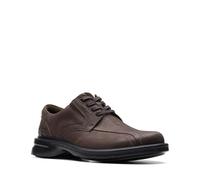 Clarks Gessler Lace Oxford, Chaussure Cuir, Chaussures de Ville pour Homme, Brun foncé, 44 EU