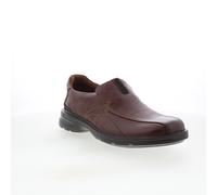 Clarks Gessler Step loafer pour hommes en cuir brown