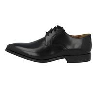 Clarks Gilman Chaussures à lacets larges en cuir pour homme - Noir - Noir , 39 EU X-Weit