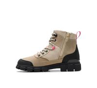 Clarks Girl's Evyn Hike K. Fashion Boot, ecru, 29 EU