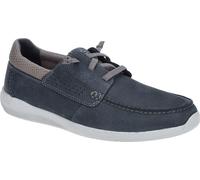 Clarks Gorwin Moc Herren Slipper en bleu, taille 9.5