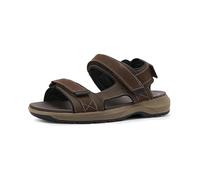 Clarks Guideview Trek Bee Sandale Fersen Ouverte Cuir Marron
