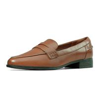 Clarks Hamble Loafer, Mocassins Femme, Marron (Tan Leather Tan Leather), 36 EU