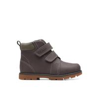 CLARKS Heath Strap T Bottes de Combat, Grey, 22.5 EU