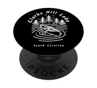 Clarks Hill Lake Caroline du Sud PopSockets PopGrip Adhésif