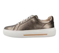 Clarks - Hollyhock Walk Baskets - Femme - Chaussures - Gris - Taille: 37 1/2 EU