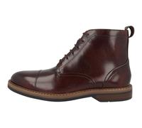 Clarks Homme Aldwin Cap Bottine Chukka, Mid Tan Lea, 44.5 EU