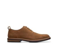 Clarks Homme Aldwin Lace, Suède Cola, 40.5 EU