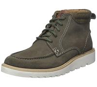 Clarks Homme Barnes Mid Bottes Tendance, Dark Grey SDE, 44.5 EU