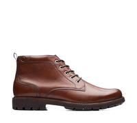 Clarks Homme Batcombe Mix Bottine, Dark Tan Lea, 44 EU