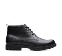 Clarks Homme Batcombemixgtx Bottine, Cuir Noir Noir, 41 EU