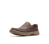 Clarks Homme Bradley Free Mocassin, Cuir ciré d'abeille, 42.5 EU Large