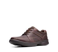 Clarks Homme Bradley Walk Chaussure Oxford, Cuir Marron, 42.5 EU