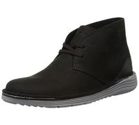 Clarks Homme Brahnz Mid Bottes Chukka, Noir/Nubuck, 42.5 EU